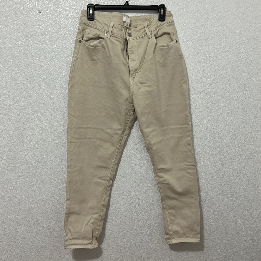 COPY - h&m • beige mom jeans